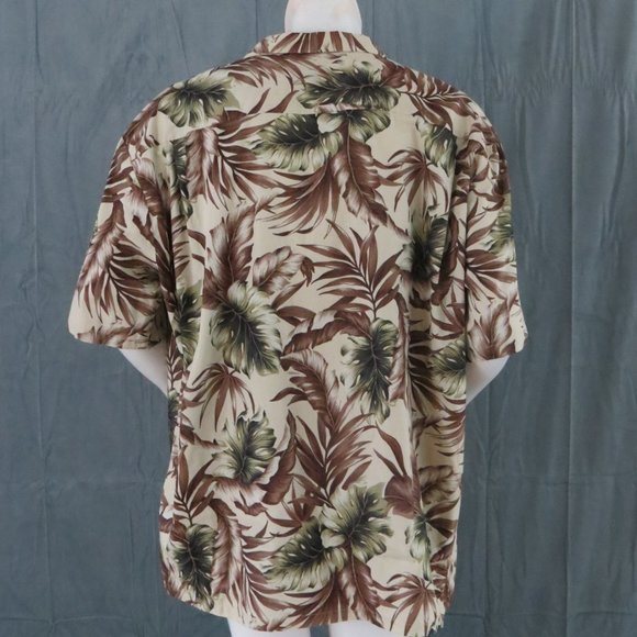 Retro Hawaiian Shirt - By Ho Aloha - Vibrant Floral Theme - Men's 2 XL - Picture 8 of 11